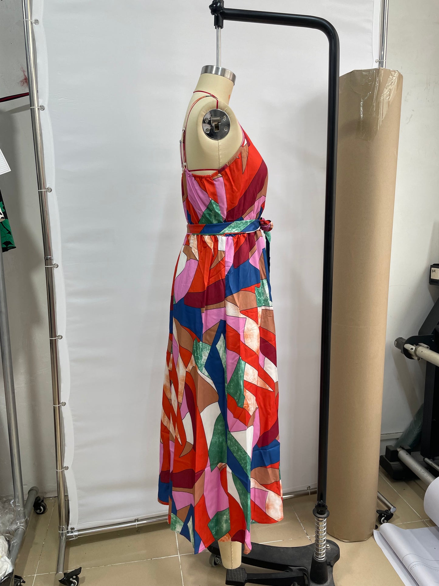 Summer women's suspender dress