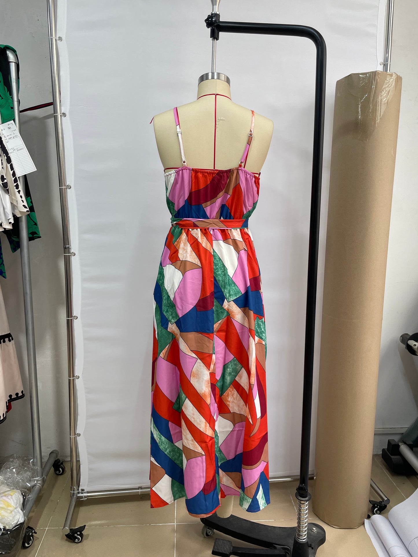 Summer women's suspender dress